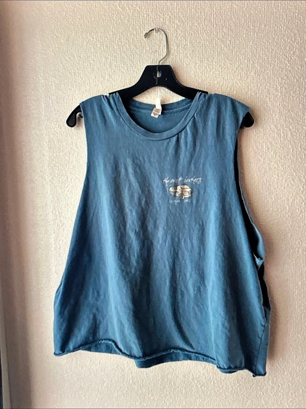 Bella + Canvas Blue Graphic Tank Top Size 2XL